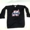 Reebok ECHL - Used Athletic Knit Goalie Practice Jersey - Kalamazoo Wings (Black)