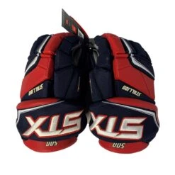 STX Stallion 500 Ice Hockey Gloves -Hockey Specialty Shop 500 Navy.red front scaled