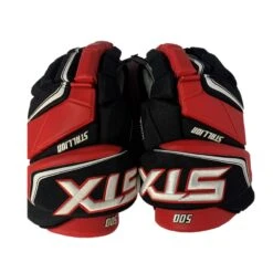 STX Stallion 500 Ice Hockey Gloves -Hockey Specialty Shop 500 black.red scaled