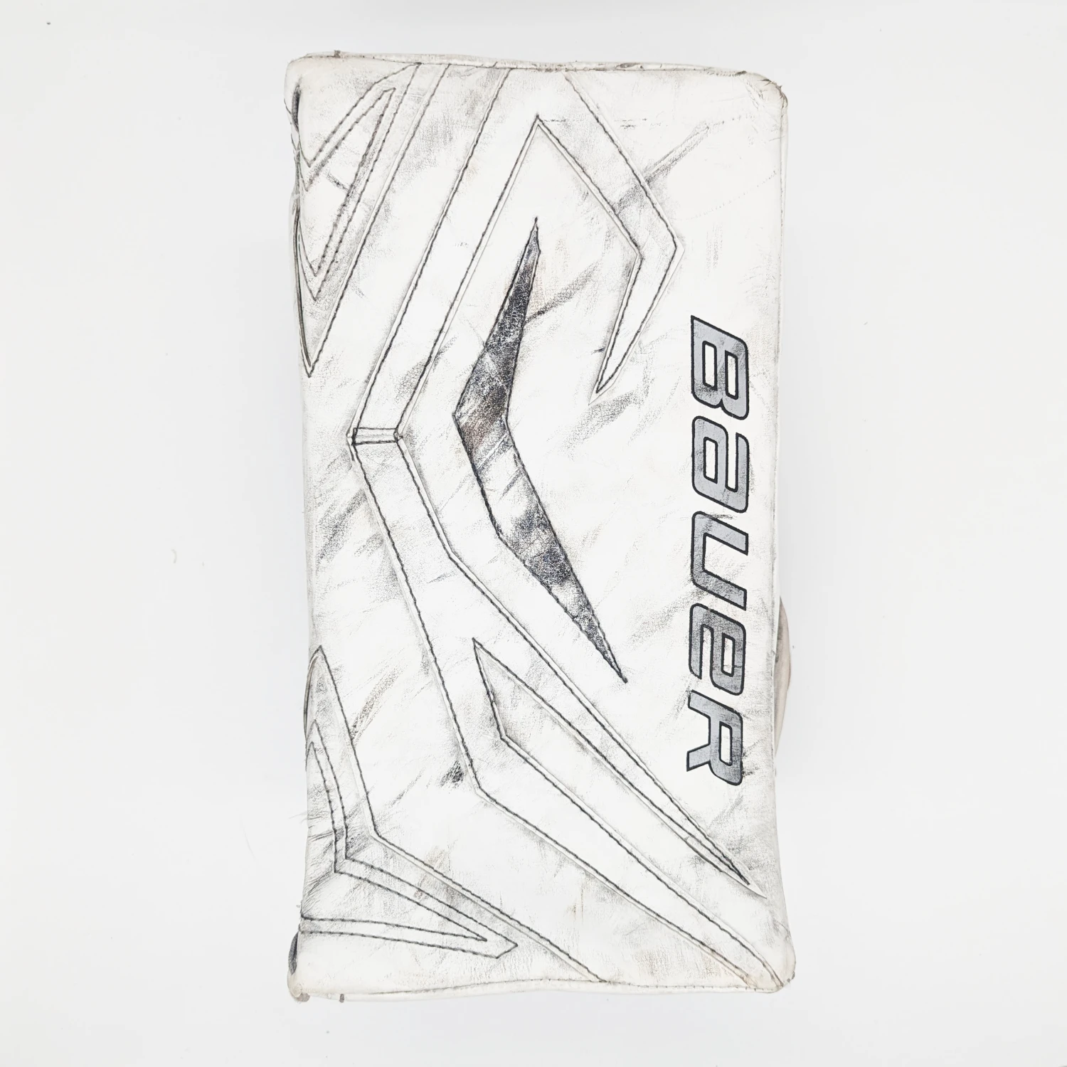 Used Bauer Supreme One90 - Goalie Blocker (White) 1 Used Bauer Supreme One90 - Goalie Blocker (White)