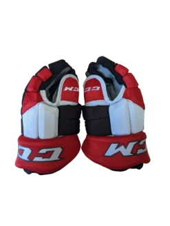 CCM HGTK Pro Stock Glove - Brown/White/Red