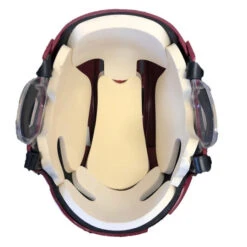 Bauer 4500 - Pro Stock Senior Hockey Helmet - Burgundy -Hockey Specialty Shop Inside