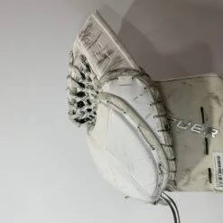 Bauer Supreme 2S Pro - Used Pro Stock Goalie Glove - Full Right (White) -Hockey Specialty Shop Photo2023 04 27 53804PM scaled