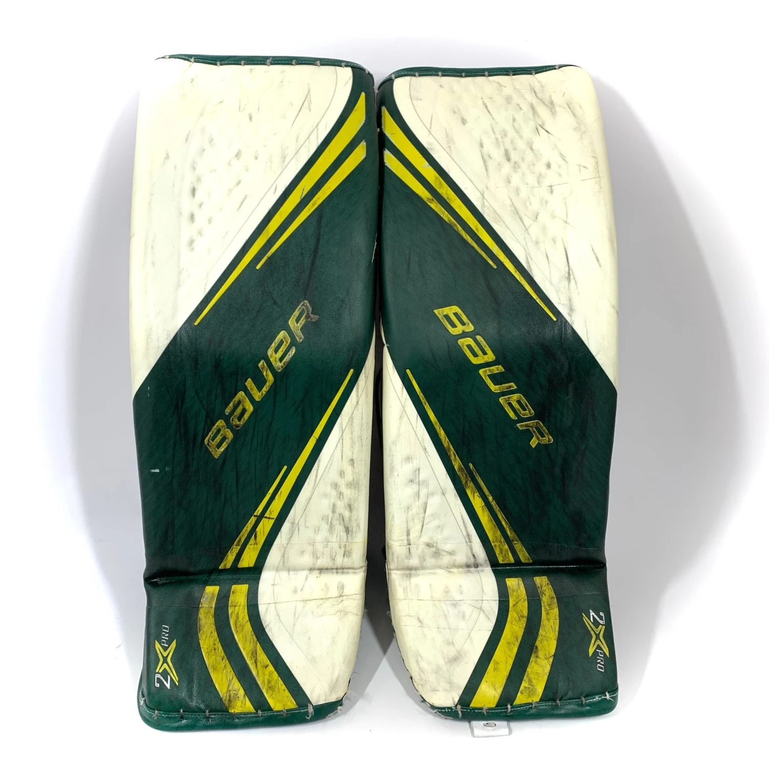 Bauer Vapor 2X Pro - Used Pro Stock Senior Goalie Pads 1 Bauer Vapor 2X Pro - Used Pro Stock Senior Goalie Pads