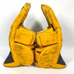 CCM Extreme Flex IV - Used Pro Stock Goalie Full Set (Black/Yellow) -Hockey Specialty Shop Photo2023 06 13 13326PM scaled