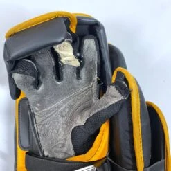 CCM Extreme Flex IV - Used Pro Stock Goalie Full Set (Black/Yellow) -Hockey Specialty Shop Photo2023 06 13 13745PM scaled