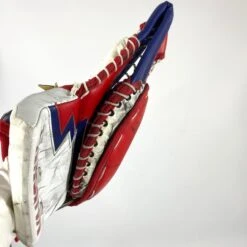 Vaughn Velocity V9 - Used Pro Stock Goalie Glove - (Red/Blue/White) 7 Vaughn Velocity V9 - Used Pro Stock Goalie Glove - (Red/Blue/White) -Hockey Specialty Shop Photo2023 06 14 24338PM scaled
