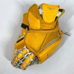 Bauer Vapor 2X Pro - Used Pro Stock Goalie Glove - (Yellow) -Hockey Specialty Shop Photo2023 06 14 30801PM scaled