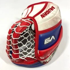 Vaughn Velocity V9 - Used Pro Stock Goalie Glove (Red/Blue/White) 6 Vaughn Velocity V9 - Used Pro Stock Goalie Glove (Red/Blue/White) -Hockey Specialty Shop Photo2023 06 15 30151PM scaled