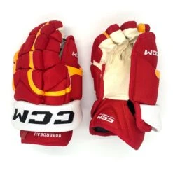 CCM HG12 - NHL Pro Stock Glove - Johnathan Huberdeau (Red/Yellow/White)