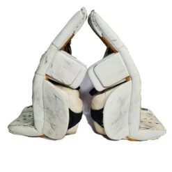 CCM Extreme Flex IV - Used Pro Stock Goalie Pads - (White/Yellow/Black) -Hockey Specialty Shop Picture15 e649232c 3265 4fe1 9244 d3d24c951825 scaled