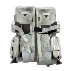 Bauer Vapor HyperLite - Used Pro Stock Goalie Pads (White/Silver) 6 Bauer Vapor HyperLite - Used Pro Stock Goalie Pads (White/Silver) -Hockey Specialty Shop Picture17 008b7000 8ea7 484f 95a4 2d306b507b14 scaled