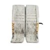 CCM Extreme Flex IV - Used Pro Stock Goalie Pads - (White/Yellow/Black)