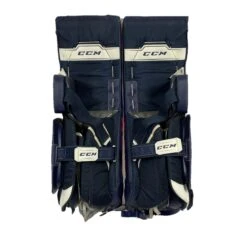 CCM AXIS - Used Pro Stock Goalie Pads (White/Blue/Red) -Hockey Specialty Shop Picture23 c496efa9 f593 4d4a bebc bb183fc02ea6 scaled