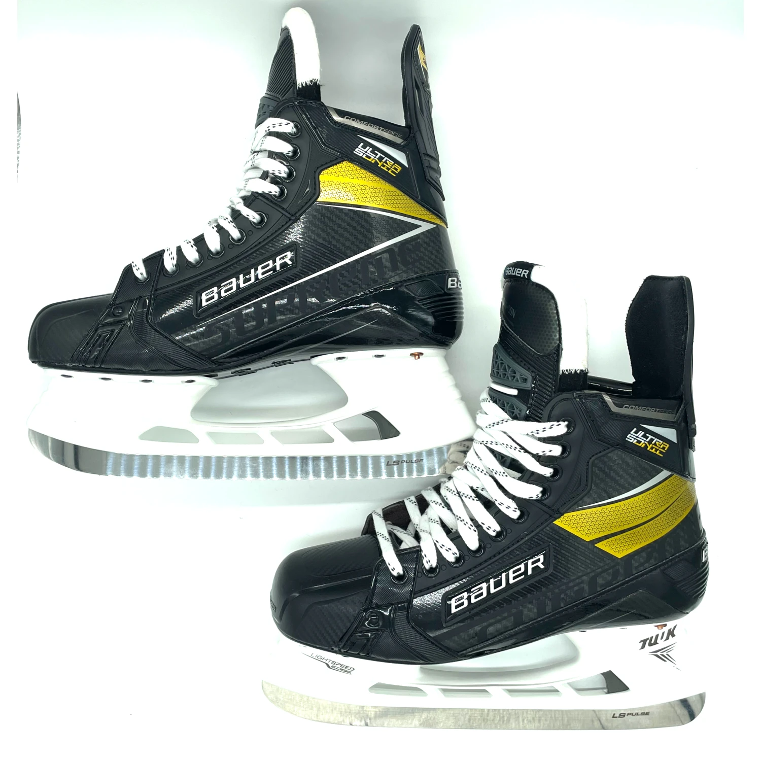 Bauer Supreme Ultrasonic - Pro Stock Hockey Skates - L10.5 R11D 6 Bauer Supreme Ultrasonic - Pro Stock Hockey Skates - L10.5 R11D - Image 6